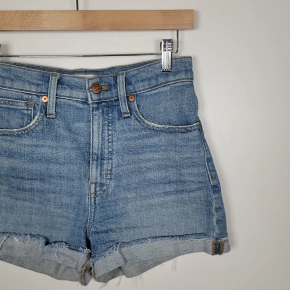 Madewell The High-Rise Denim Shorts Madewell Shorts Size 25 - Picture 2 of 9